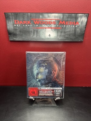 Hellraiser Limited Edition Steelbook (4K UHD+Blu-ray, 2022) Factory Sealed*MINT*