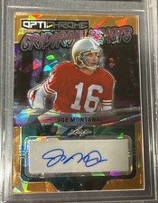 2020 Leaf Metal Joe Montana Collection Football Cards 18