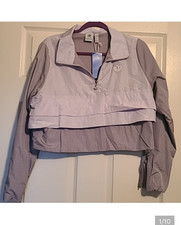 adidas Originals 1/4 Zip Colorblock Track set Gray nylon S pants - Med Jacket