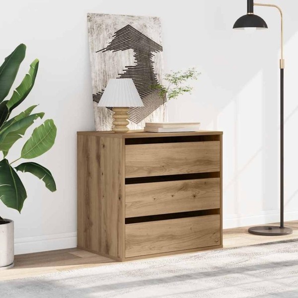 Kommode Artisan-Eiche 60X41X58 Cm Holzwerkstoff-image