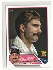 2023 Topps Series 2 - Spencer Strider #602 SSP Image Variation Golden Mirror