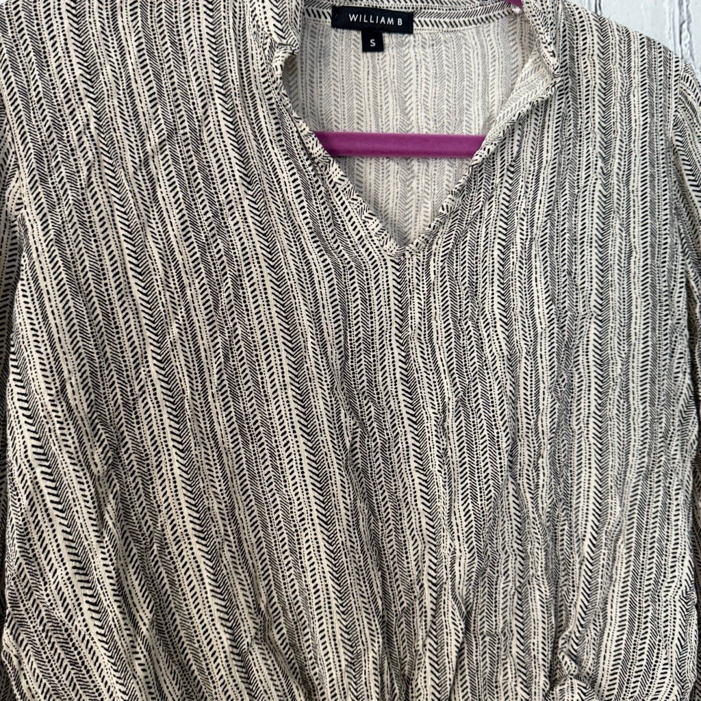 WILLIAM B Aztec pattern blouse - image 3