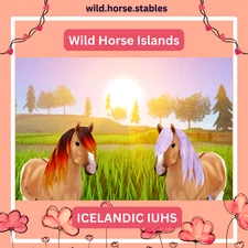 Wild Horse Islands - Icelandic Island Unique Hairs / IUH