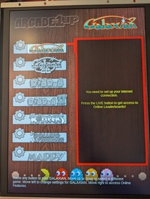 Pac-Man Plus Deluxe 14 game Arcade1up PCB, Ribbon Cable, Encoder