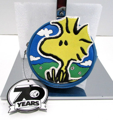 Loungefly Peanuts Woodstock Coin Purse Wallet Bag Charm Key Fob RARE 70th NWT