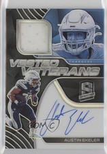 2020 Panini Spectra Vested Veterans Auto 7/99 Austin Ekeler #VV-AE Auto 0g27