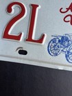 1993 Texas License Plate 2L 41 Antique Vehicle Type — photo 6