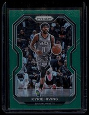 Kyrie Irving  2020-21 Panini Prizm Green Variation Brooklyn Nets