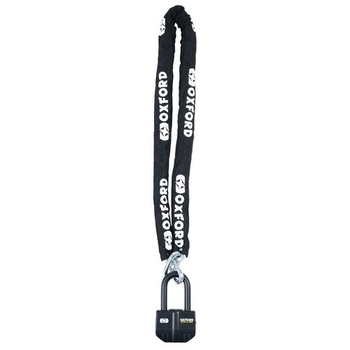 Oxford Boss Motorcycle Alarm Chain & Lock Motorbike Security Sold Secure 2.0 M - Picture 5 of 12