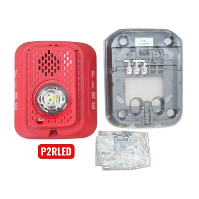 System Sensor P2RLED Wall Horn Strobe Only Indoor 24DC 84S5 Fire Alarm
