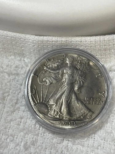 1933-s Silver walking Liberty
