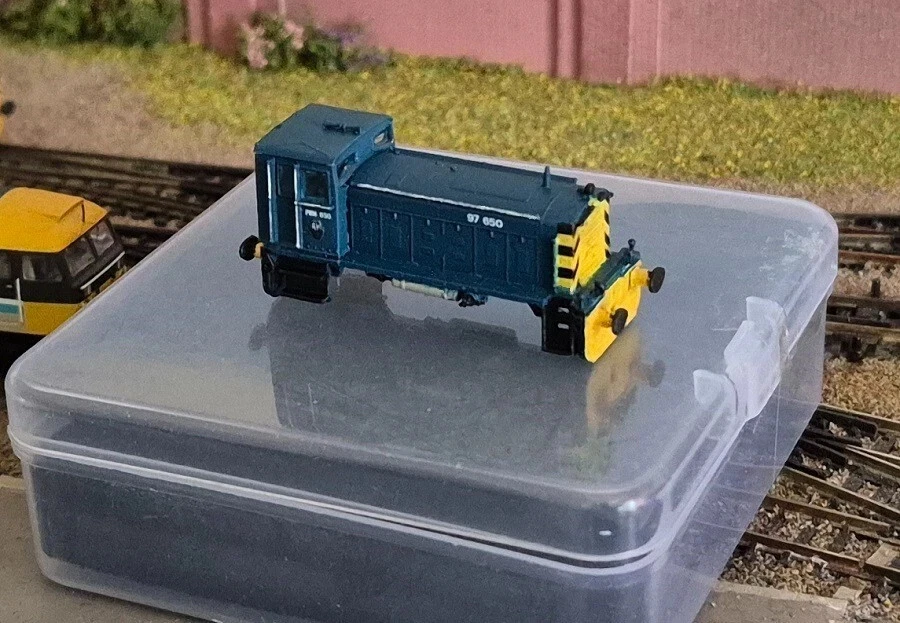N Gauge PWM Shunter body BR Blue N Gauge 97650 suit Farish Class 03 - Image 1 of 4
