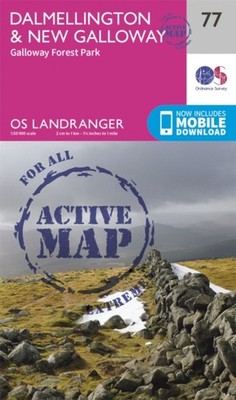 LANDRANGER ACTIVE 77 DALMELLINGTON NEW G by Ordnance Survey Map Self Help