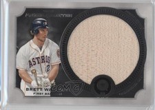 2013 Topps Museum Collection Jumbo Lumber Relics 13/30 Brett Wallace 2n9