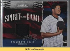 2017 Panini Father's Day Spirit of the Game Relics Adalberto Mejia #16 READ 2r7
