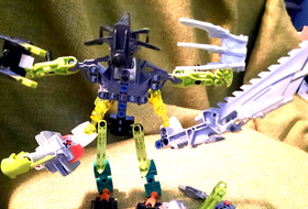 Lego Bionicle Mistika Gorast 8695 and Lehvak 8564, No Books or Boxes