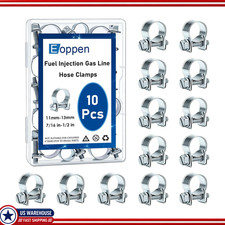 Fuel Injection Hose Clamps 11-13mm 716-12 Inch Diesel Petrol Gas Line Pipe Fuel Injection Hose Clamps 11-13mm 716-12 Inch Diesel Petrol Gas Line Pipe