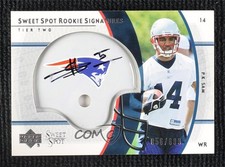 2004 Upper Deck Sweet Spot Rookie Signatures Tier Two /699 PK Sam #245 Auto 16tt