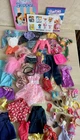 Vintage Barbie Clothing & Accessories Lot Dolls Shoes Fashion Booklets Mixed TLC