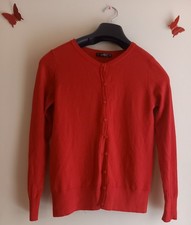   Dunnes Stores leuchtend roter Strick-Cardig...