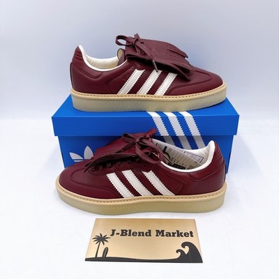 adidas Samba Lux JR0903 Maroon Off White Men's Size US 4 - 14