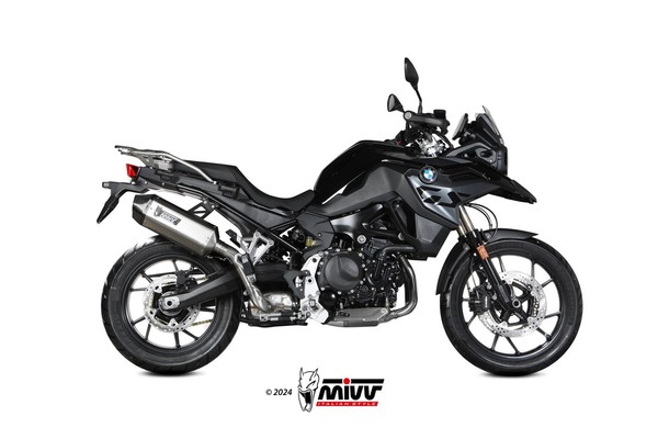 Mivv Speed Edge Auspuff Silber Passend FüR BMW F 800 GS 2024-2026-image