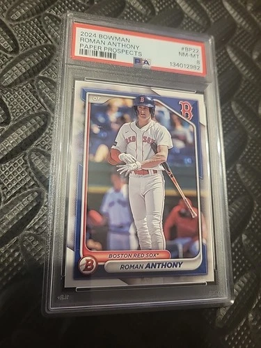2024 Bowman Roman Anthony  Paper Prospects #BP22.    PSA 8
