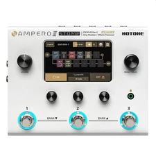 HOTONE AMPERO II Stomp Modeler and Effects Processor with MIDI & 4" Touchscreen
