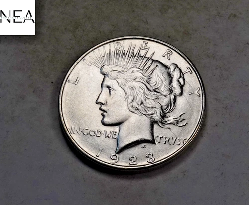 1923-D Peace Dollar ~ Gem BU ~ 90% Silver ~ ZP0114