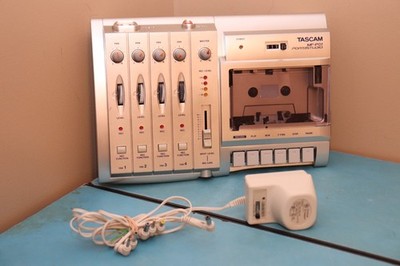 Tascam MF-P01 PortaStudio 4-Track Cassette Recorder Tested Working + AC  Adaptor