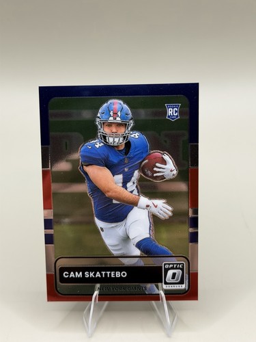 2025 Donruss Optic Cam Skattebo Base (RAW)