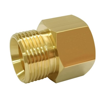 Pressure Washer Coupler M22-14mm Female Thread to M22-15mm Male Fitting for H...
