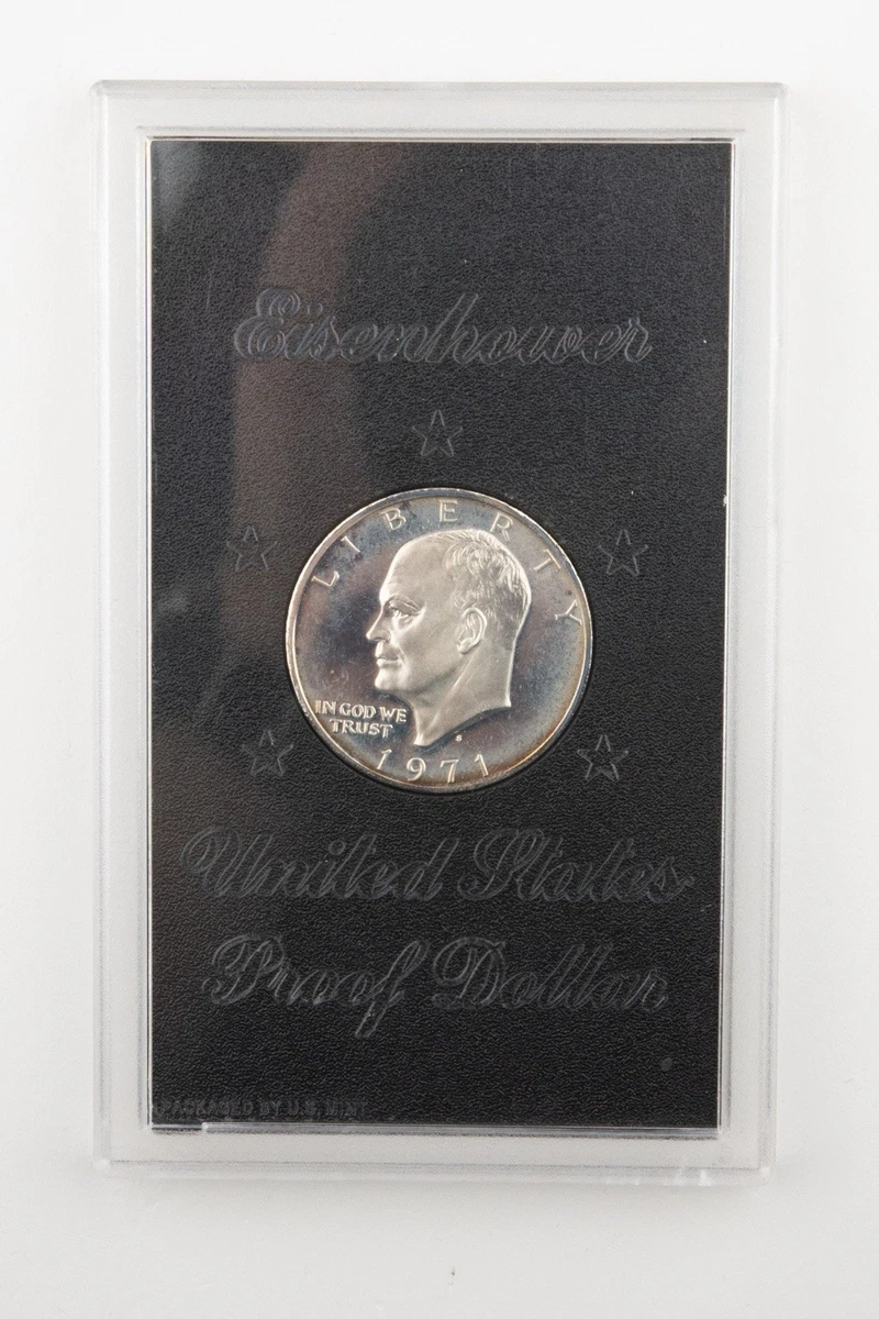 U.S. Mint Silver Certified Proof Eisenhower Dollars (1971-1978