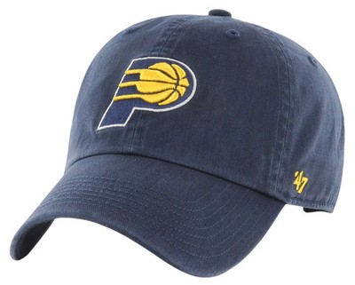 Indiana Pacers '47 NBA Core Logo Clean Up Adjustable Hat - Navy