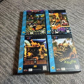 Sega CD Massive Lot of 90 Games!