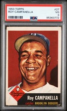 1953 Topps Roy Campanella #27 PSA 3