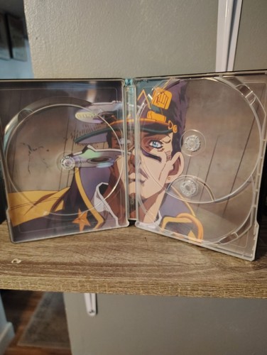 JoJo's Bizarre Adventure Part 6 Blu Ray Steelbooks W Hardboxes READ - Picture 2 of 6
