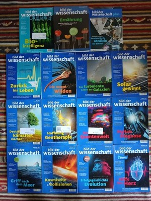 Bild der Wissenschaft Jahrgang 2021  Komplett 15 Hefte