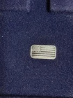 1 GRAM (g) .999 fine silver bar AMERICAN FLAG (FREE SHIPPING!)
