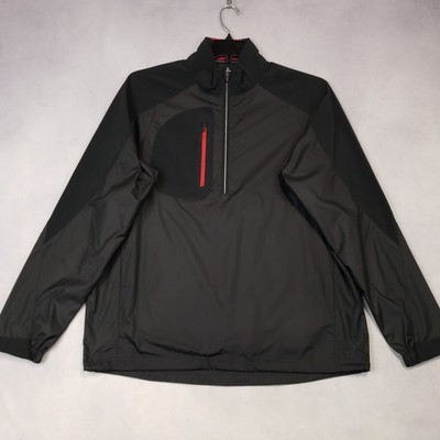 Zero Restriction Power Torque 1/4 Zip Mens Medium Black Zip Pocket Waterproof
