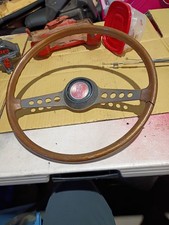Fiat Vintage Steering Wooden Wheel A53