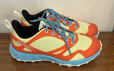 Merrell Altalight Size 9 Quantum Grip LEMONADE Yellow Orange Trail Hiking $130