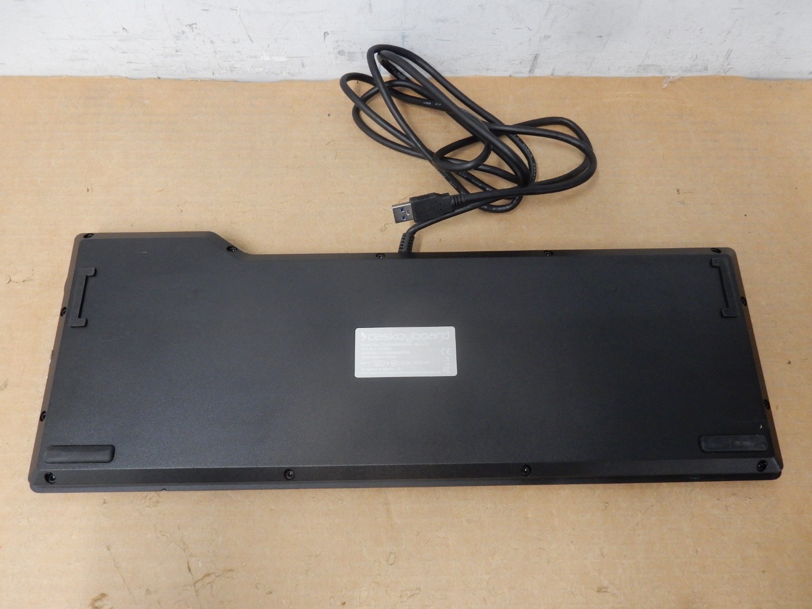 DAS KEYBOARD	DASK4MKPROSIL-3G7-R1.5  4 Professional - No footbar ruler