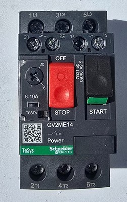 Schneider Electric TeSys Deca Circuit Breaker, 6-10a (GV2ME14)