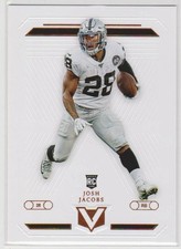 JOSH JACOBS 2019 VERTEX ROOKIE PACKERS RAIDERS ALABAMA CRIMSON TIDE