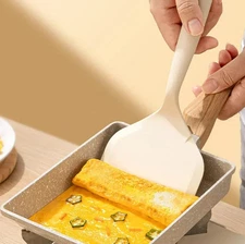 1pc Silicone Heat Resistant Spatula Non-Stick Frying Baking Kitchen Tool - NEW