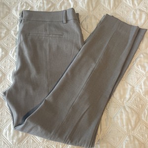 Express Skinny Ankle Pants Women's 4 Gray Stretch Mid Rise Career Casual Office