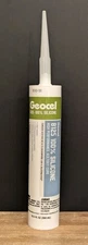 Geocel 8125 100% SILICONE HIGH PERFORMANCE Acetoxy Cure Sealant CLEAR