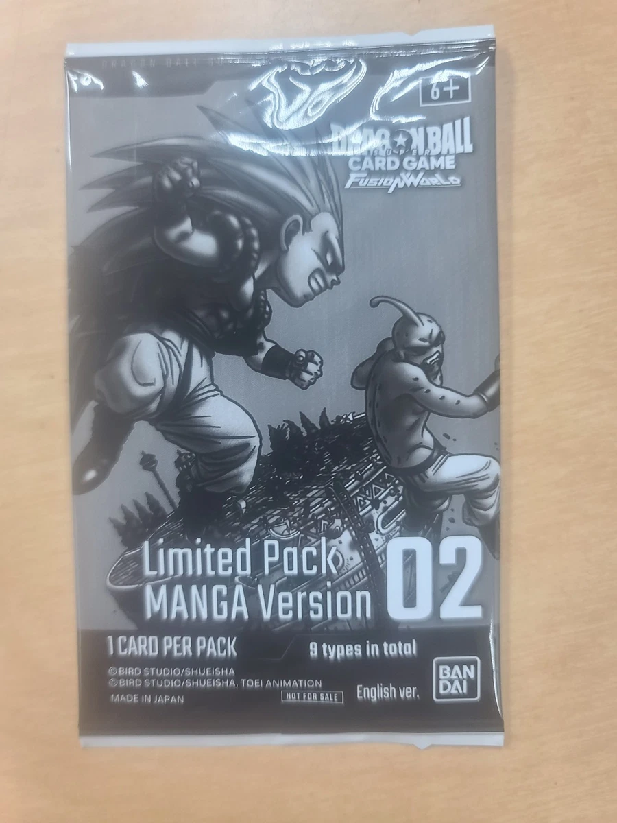 Bandai Sealed Collectible Card Game Packs Promo in English for