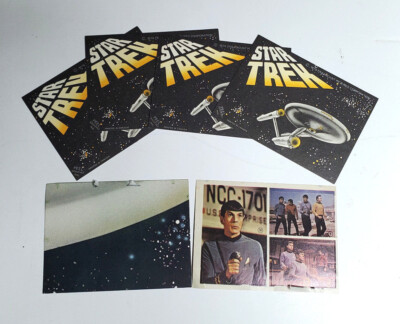 Original 1975 Star Trek Morris Sticker/Puzzle Sealed Packs &/or Box- Your Choice